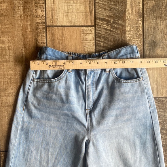 SO Super High Rise Light Blue Wide Leg Jeans - Picture 7 of 11